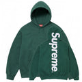 Supreme Vertical Logo Pullover Hoodie — Green