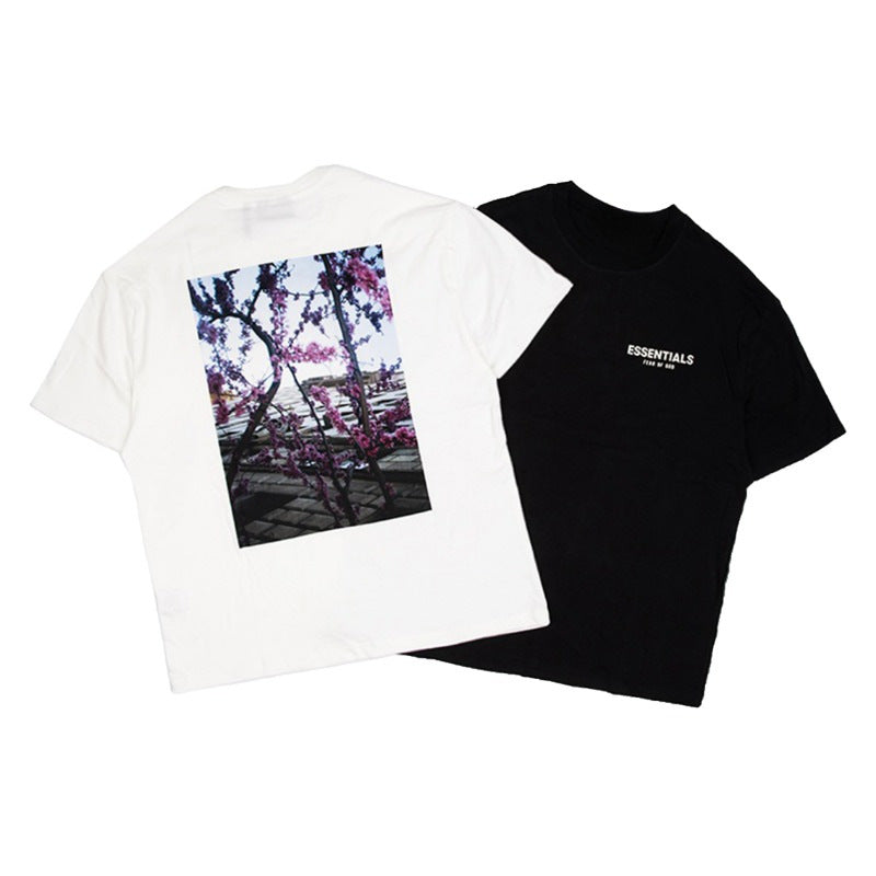 ESSENTIALS Floral Graphic Oversized T-Shirt